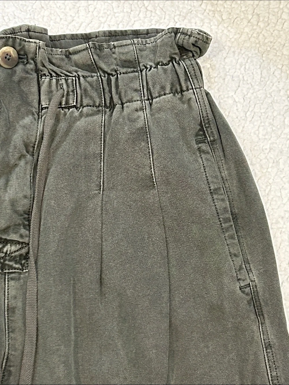 Free People pleated trousers